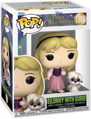 Figurine Funko Pop Taram et le Chaudron magique [Disney] #1588 Eilonwy avec Gurgi