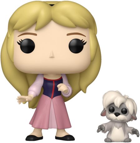 Figurine Funko Pop Taram et le Chaudron magique [Disney] #1588 Eilonwy avec Gurgi