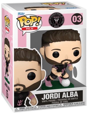 Figurine Funko Pop FIFA / Football #03 Jordi Alba (Inter Miami CF)
