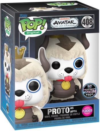 Figurine Funko Pop Avatar: le dernier maître de l'air #408 Proto en Appa - Digital Pop