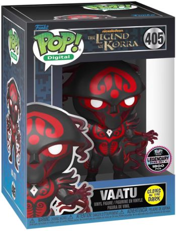 Figurine Funko Pop La Légende de Korra #405 Vaatu - Digital Pop