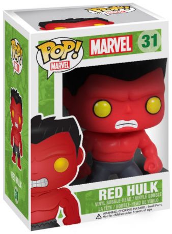 Figurine Funko Pop Marvel Comics #31 Hulk Rouge