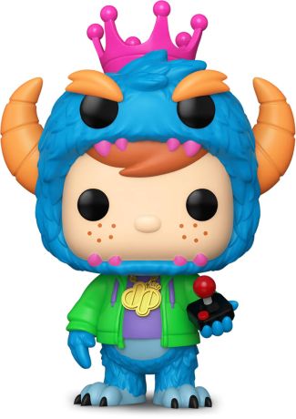 Figurine Funko Pop Freddy Funko #414 Freddy Funko en Monstre Droppp (Bleu) - Digital pop