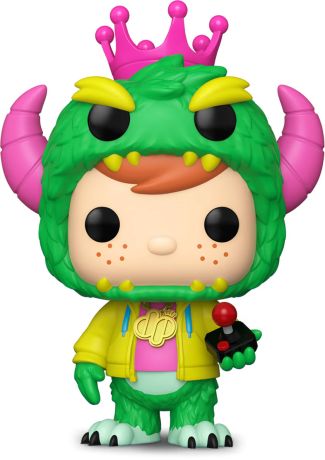 Figurine Funko Pop Freddy Funko #414 Freddy Funko en Monstre Droppp (Vert) - Digital pop