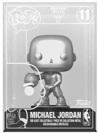 Figurine Funko Pop NBA #11 Michael Jordan - Die-Cast [Chase]