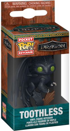 Figurine Funko Pop Dragons 2025 Krokmou - Porte-clés