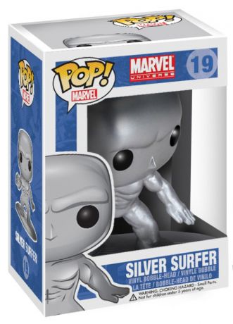 Figurine Funko Pop Marvel Comics #19 Le surfer argenté