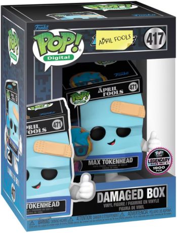 Figurine Funko Pop Freddy Funko #417 Boîte endommagée - Digital Pop