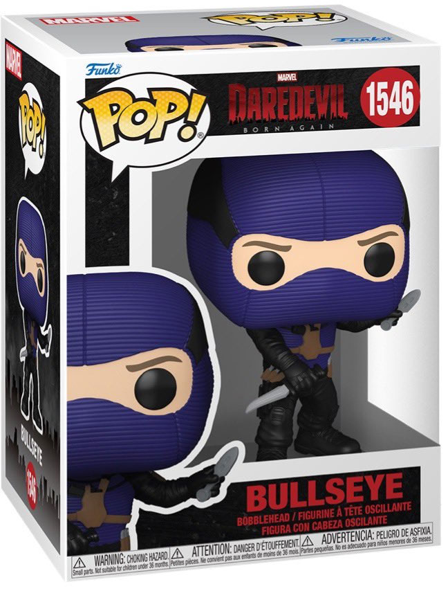 Figurine Pop Daredevil Born Again [Marvel] #1546 pas cher : Bulleseye