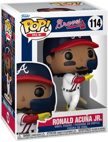 Figurine Funko Pop MLB : Ligue Majeure de Baseball #114 Ronald Acuna JR.