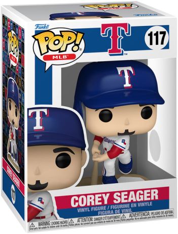 Figurine Funko Pop MLB : Ligue Majeure de Baseball #117 Correy Seager