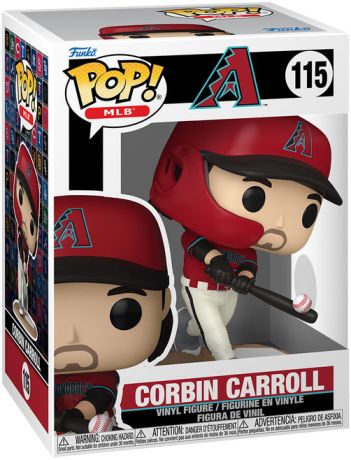 Figurine Funko Pop MLB : Ligue Majeure de Baseball #115 Corbin Carroll