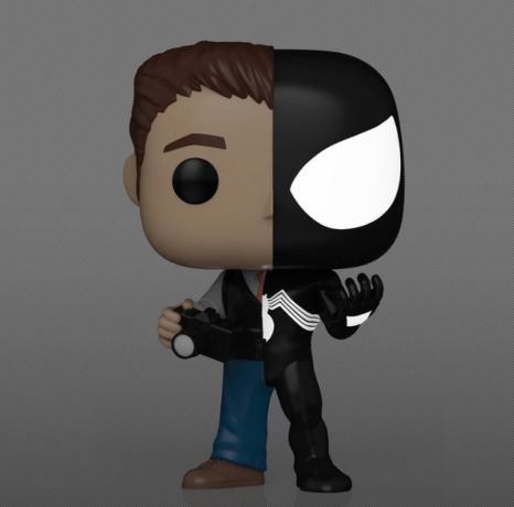 Figurine Funko Pop Marvel Comics #1478 Peter Parker / Costume Symbiote [Chase]