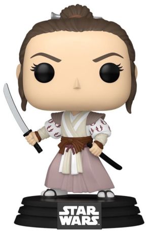 Figurine Funko Pop Star Wars Divers #774 Rey Skywalker (Samouraï)