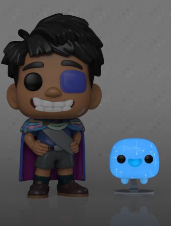 Figurine Funko Pop Elio [Disney] #1532 Elio avec 00000 - Glow in the Dark