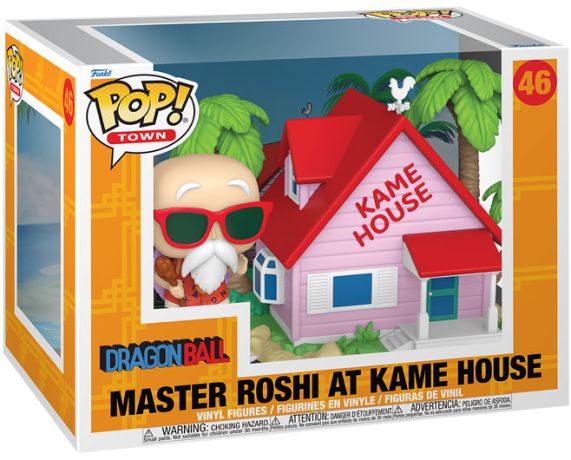 Figurine Funko Pop Dragon Ball #46 Tortue Géniale à Kame House