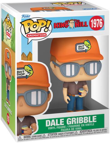 Figurine Funko Pop Les Rois du Texas #1976 Dale Gribble