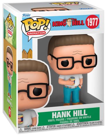 Figurine Funko Pop Les Rois du Texas #1977 Hank Hill