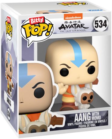 Figurine Funko Pop Avatar: le dernier maître de l'air Aang & Appa - Bitty Pop Pack