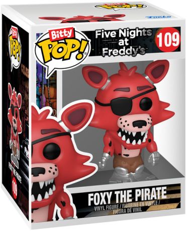 Figurine Funko Pop Five Nights at Freddy's Foxy le Pirate & Chica - Bitty Pop Pack