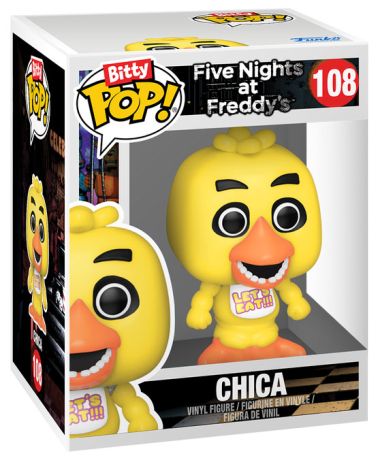 Figurine Funko Pop Five Nights at Freddy's Foxy le Pirate & Chica - Bitty Pop Pack