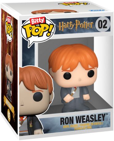 Figurine Funko Pop Harry Potter Hermione Granger & Ron Weasley - Bitty Pop Pack