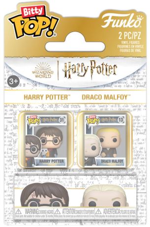Figurine Funko Pop Harry Potter Harry Potter & Draco Malfoy - Bitty Pop Pack