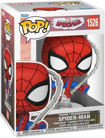 Figurine Funko Pop Votre fidèle serviteur Spider-Man [Marvel] #1526 Spider-Man