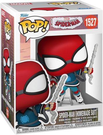 Figurine Funko Pop Votre fidèle serviteur Spider-Man [Marvel] #1527 Spider-Man (Costume fait maison)