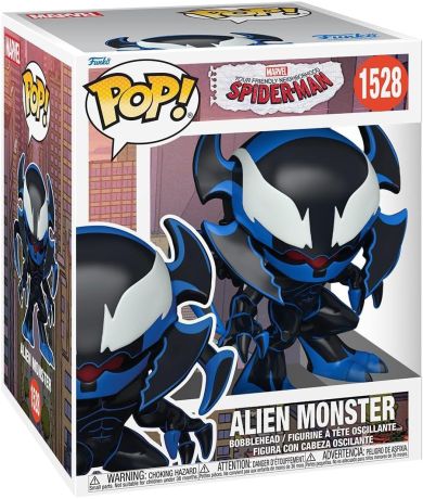 Figurine Funko Pop Votre fidèle serviteur Spider-Man [Marvel] #1528 Alien Monster - 15 cm