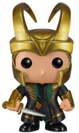Figurine Funko Pop Marvel Comics #36 Loki avec casque