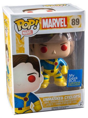 Figurine Funko Pop Marvel Comics #89 Cyclops sans Masque