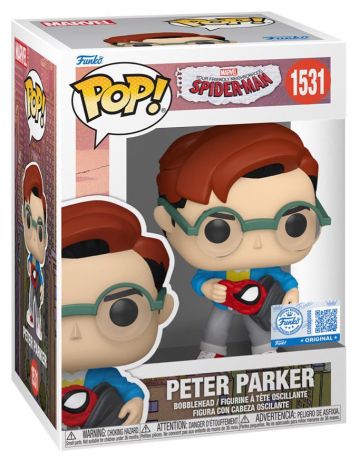 Figurine Funko Pop Votre fidèle serviteur Spider-Man [Marvel] #1531 Peter Parker
