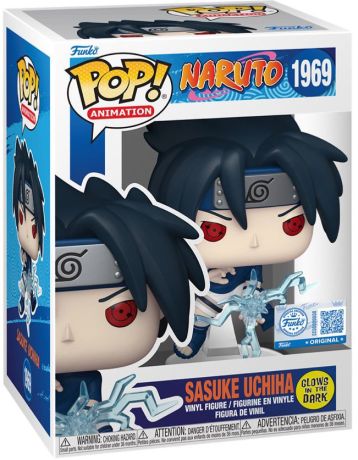 Figurine Funko Pop Naruto #1969 Sasuke Uchiwa - Glow in the Dark