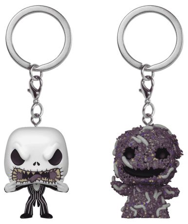 Figurine Funko Pop L'étrange Noël de M. Jack [Disney] Jack Skellington & Oogie Boogie (Porte-clés) - Pack