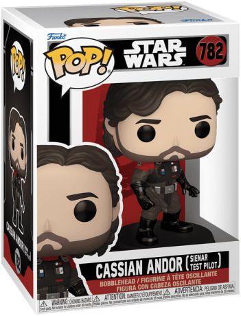 Figurine Funko Pop Star Wars Andor #782 Cassian Andor (Pilote d’essai Sienar)