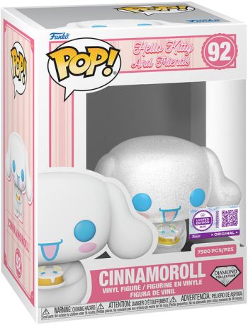 Figurine Funko Pop Sanrio #92 Cinnamoroll - Diamant