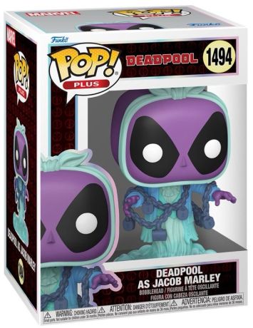 Figurine Funko Pop Deadpool [Marvel] #1494 Deadpool en Jacob Marley