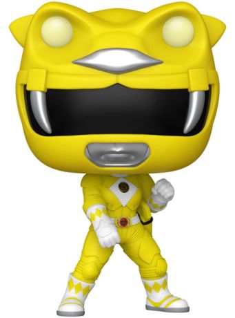 Figurine Funko Pop Power Rangers #1781 Ranger Jaune - Glow in the Dark