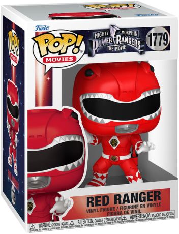 Figurine Funko Pop Power Rangers #1779 Ranger Rouge