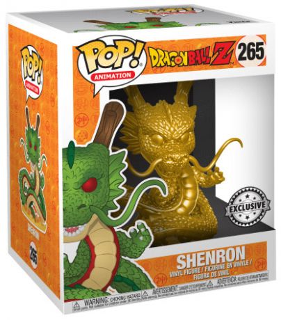 Figurine Funko Pop Dragon Ball Z #265 Shenron -  15 cm & Or (DBZ)