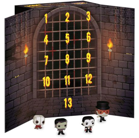 Figurine Funko Pop Universal Monsters Calendrier d'Halloween - Pocket Pop