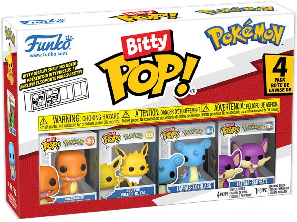 Figurine Funko Pop Pokémon Bitty Pop (série 2)