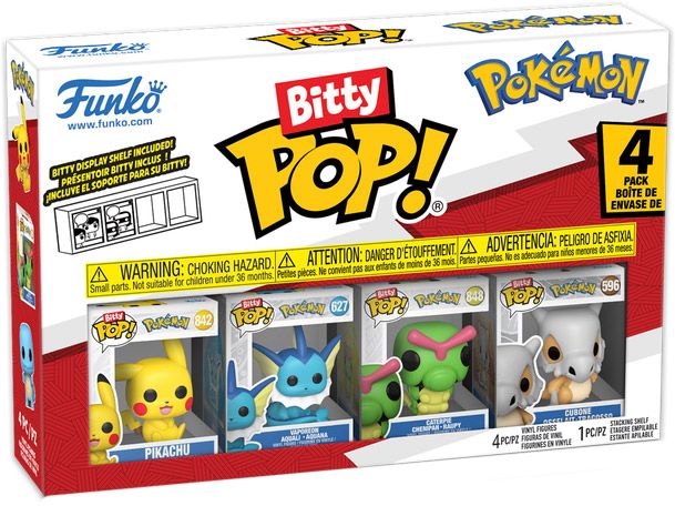 Figurine Funko Pop Pokémon Bitty Pop (série 1)