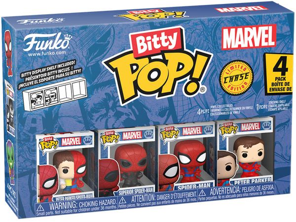 Figurine Funko Pop Marvel Comics Spider-Man Bitty Pop (série 4)