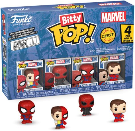 Figurine Funko Pop Marvel Comics Spider-Man Bitty Pop (série 4)