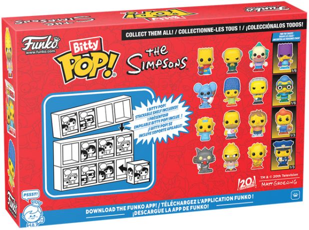 Figurine Funko Pop Les Simpson Bitty Pop (série 3)