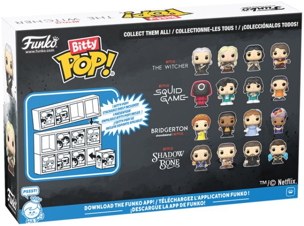 Figurine Funko Pop The Witcher Série Netflix Bitty Pop