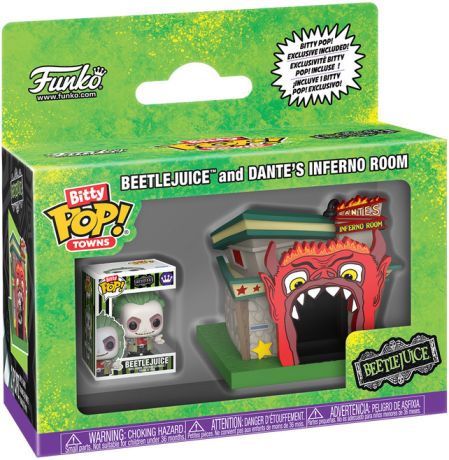 Figurine Funko Pop Beetlejuice Beetlejuice and Dante's Inferno Room - Bitty Pop
