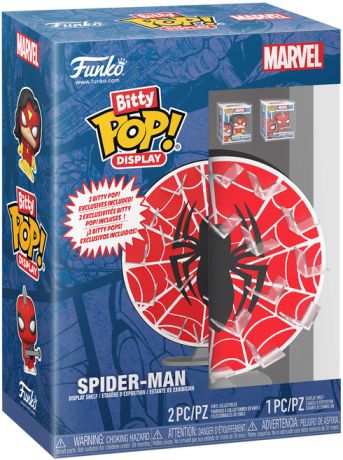 Figurine Funko Pop Marvel Comics Spider-Man - Bitty Pop Display